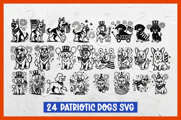 24 Patriotic Dogs SVG: A Designer’s Review