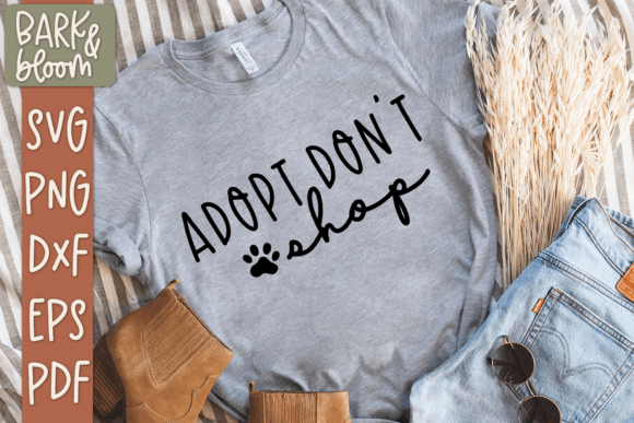 Adopt Don t Shop SVG – A Designer’s Review for Embroidery Projects