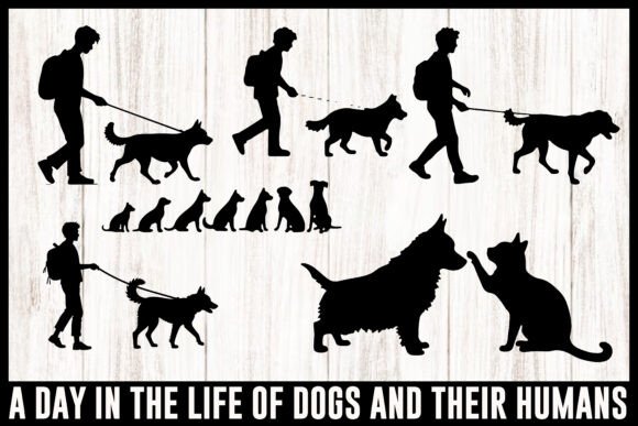 Dog Silhouette Bundle with Humans Review