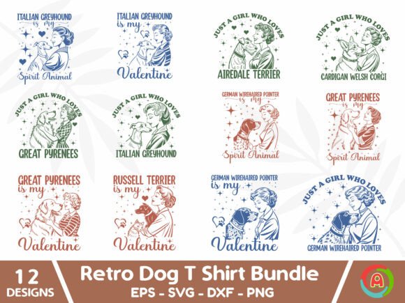 Dog Spirit Animal, Retro Bundle: Designer Test