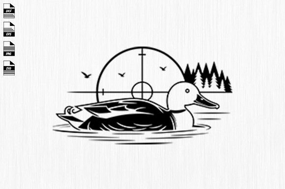 Duck Hunting Svg, Dog Hunts Duck