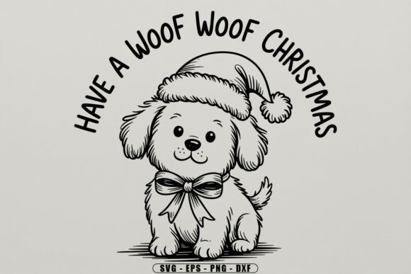 Have a Woof Woof Christmas Dog: A Designer's Take