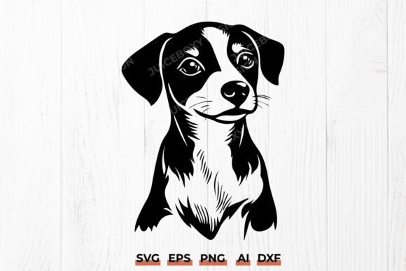 Jack Russell Terrier SVG, Dog Lover DXF