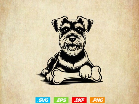 Miniature Schnauzer Dog Vector Review