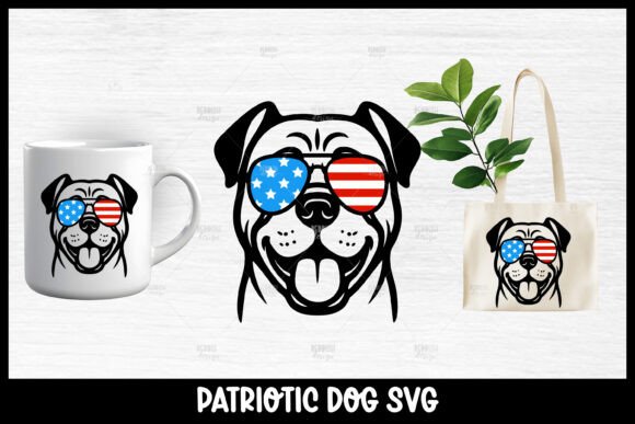 Patriotic Cane Corso Dog SVG: A Designer's Review for Real Embroidery Projects