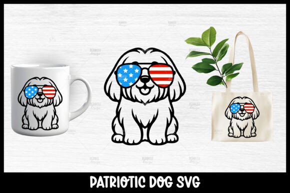 Patriotic Maltese Dog SVG: A Designer’s Review for Real Embroidery Projects